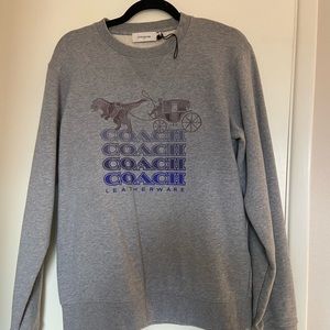 Rare sold out Coach rexy crewneck sweater